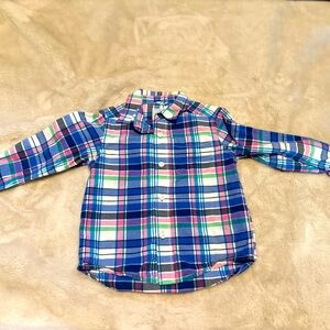 Long Sleeve-Button Up- Toddler 3T- Children’s Place